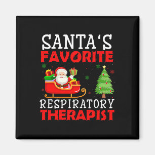 Christmas Outfits Santa's Favourite Respiratory Th Magnet