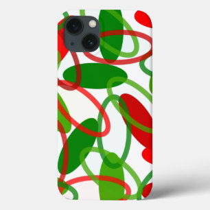 Christmas Ovals  iPhone 13 Case