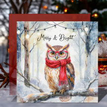 Christmas Owl