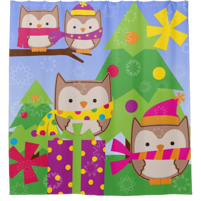 Christmas Owls Holiday (Front)