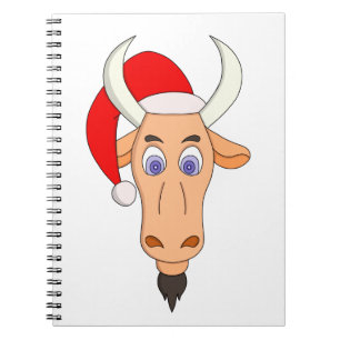 Christmas Ox Notebook