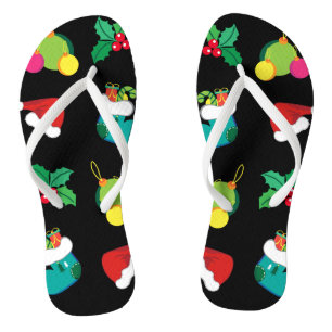 Christmas Pair of Flip Flops