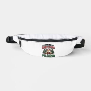 Christmas Pajama Shirt Cute Vintage Holiday Tee_1 Fanny Pack