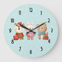 Christmas Pals - Reindeer Bear & Rabbit