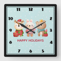 Christmas Pals - Reindeer Bear & Rabbit