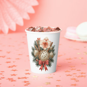 Christmas Panettone Arrangement Paper Cups