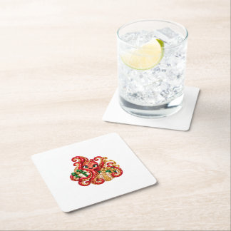 Christmas Paper Coasters – Eva with Gifts