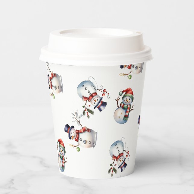 Christmas  paper cups (Front)