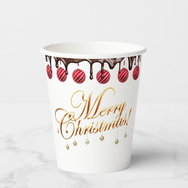 Christmas paper cups (Front)
