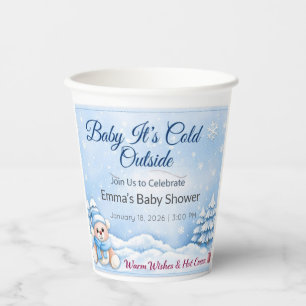 Christmas Paper Cups Disposable Coffee Cups Eco