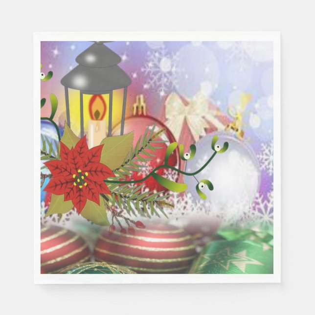 Christmas Paper Napkins (Front)