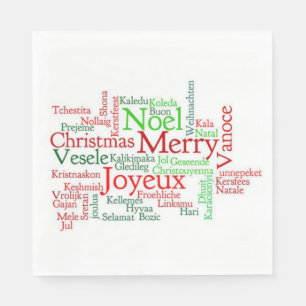 Christmas Paper Napkins