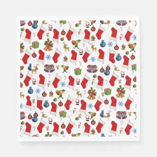 Christmas Paper Napkins (Front)