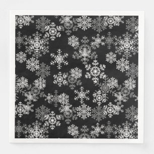 Christmas Paper Napkins-Snowflakes Napkin