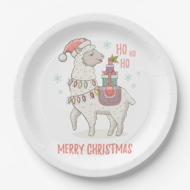Christmas Paper Plate (Front)