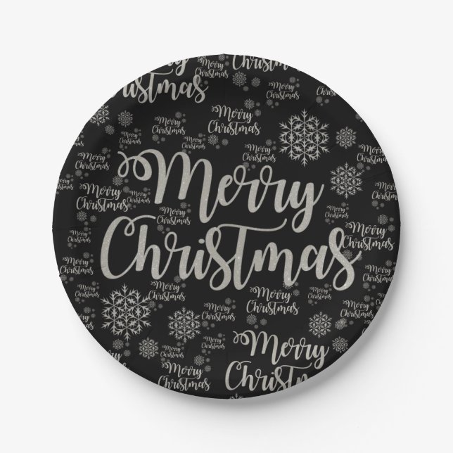 Christmas Paper Plate (Front)