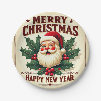 Christmas Paper Plate