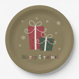 Christmas Paper Plate