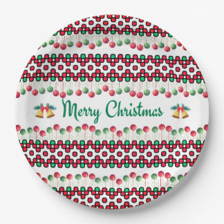 Christmas Paper Plate