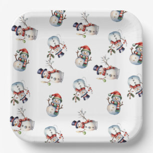 Christmas  paper plate