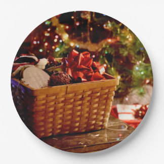Christmas paper plate