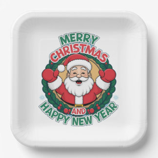 Christmas Paper Plates