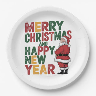 Christmas Paper Plates