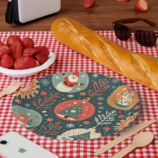 Christmas Paper Plates
