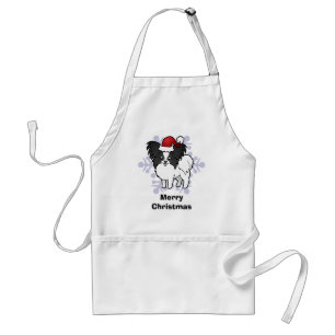 Christmas Papillon Standard Apron