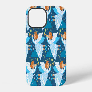Christmas Paraphernalia Postcard Illustration iPhone 12 Case
