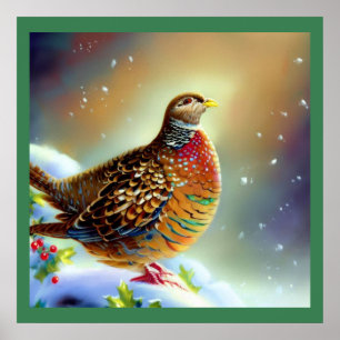 Christmas Partridge 3 Poster