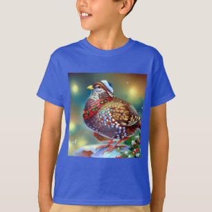 Christmas Partridge 4 T-Shirt