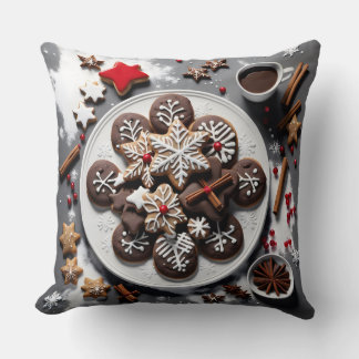 Christmas Party 1 - 001 Throw Pillow