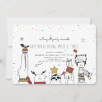 Christmas Party Animal Invitation
