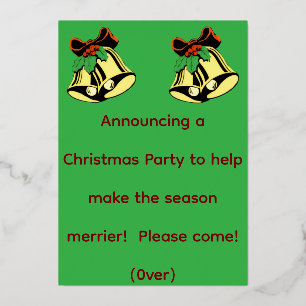 Christmas Party Announcement