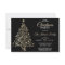 CHRISTMAS PARTY Black Gold Glitter Tree