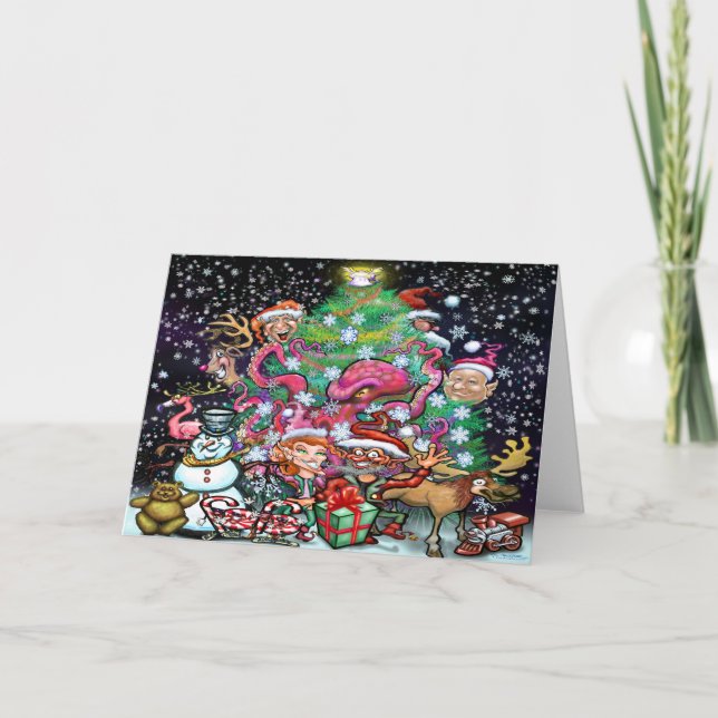 Christmas Party Card (Front)