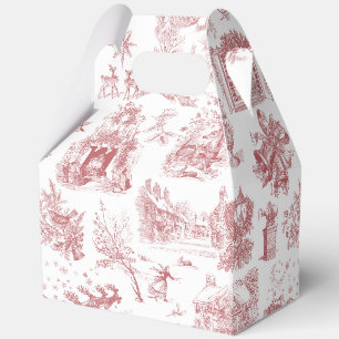 Christmas Party Chinoiserie Favor Box