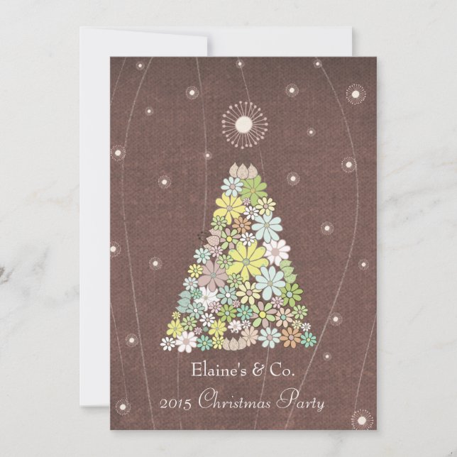 Christmas Party Corporate Work Business Function Invitation (Front)