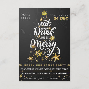 Christmas Party flyer templates