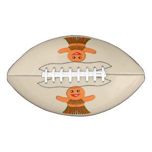 Christmas Party Gingerbread Woman Football