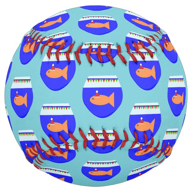 Christmas Party Goldfish Softball (Front)