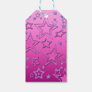 Christmas party gradient glitter shine confetti st gift tags