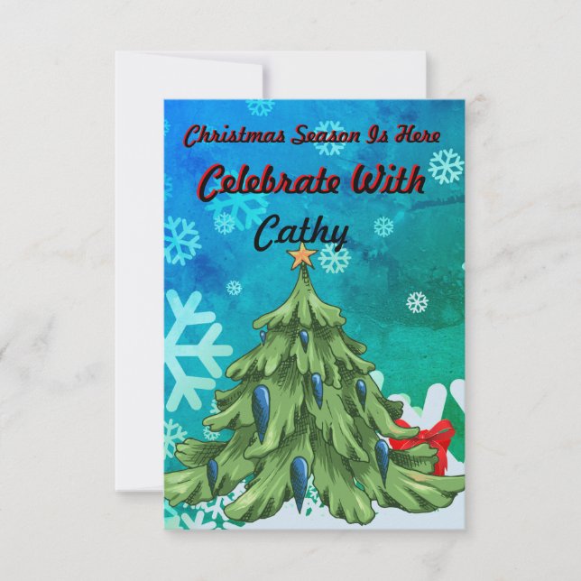 Christmas Party Invitation (Front)