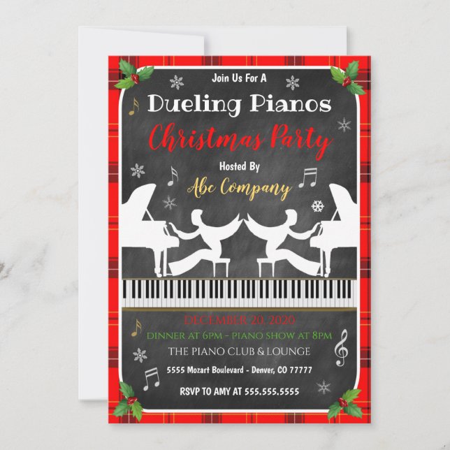 Christmas Party Invitation (Front)