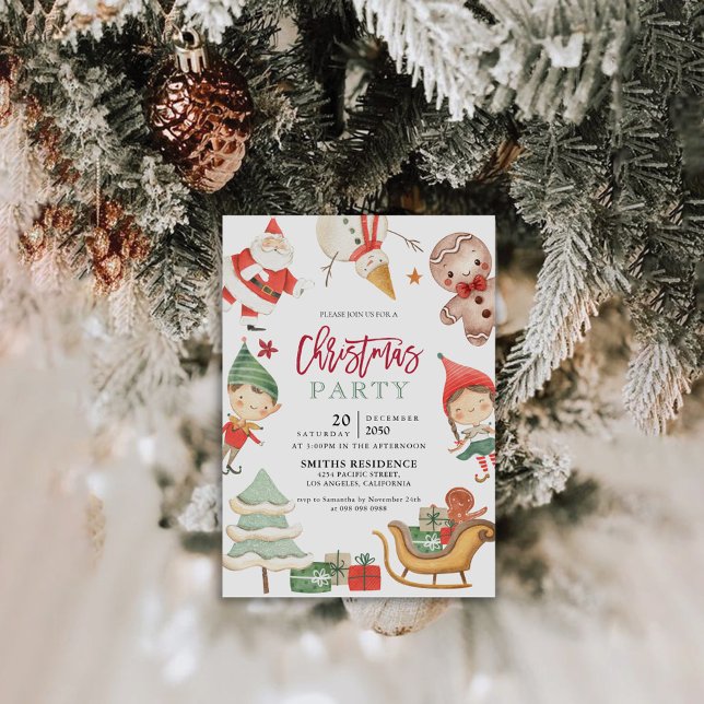 Christmas Party Invitation (Creator Uploaded)