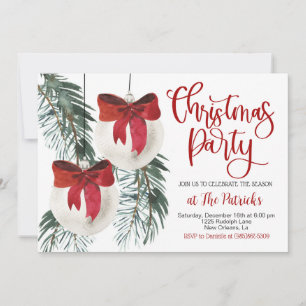 Christmas Party Invitation