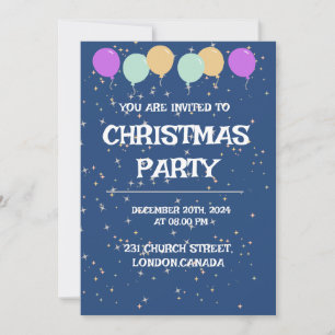 CHRISTMAS PARTY INVITATION