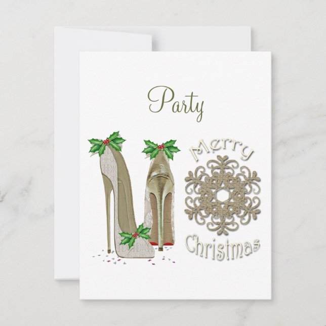 Christmas Party Invitation (Front)