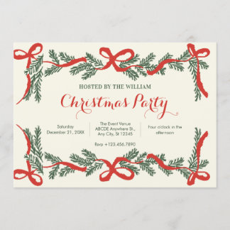 Christmas Party Invitation